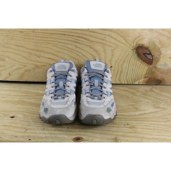 The North Face Women's Hiking Outdoor Shoes - Gray and Blue - Picture 3 of 10